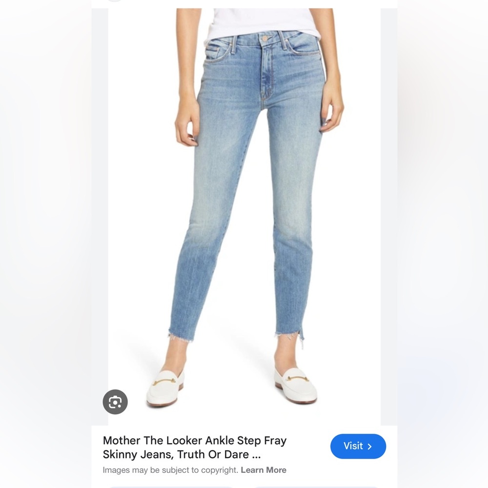 Mother The Looker Ankle Step Fray Skinny Jean
Truth or Dare size 24